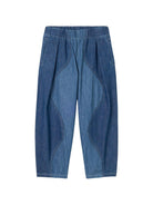 Jeans per bambina Stella McCartney Kids in denim con design ad inserti TY6B80 Z0522 999 STELLA McCARTNEY KIDS 