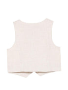 Gilet per neonato Tartine Et Chocolat beige con scollo a V CC16001 17 TArtine & Chocolat KIDS 
