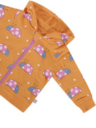 Felpa per neonata Stella McCartney Kids arancione con stampa coccinelle all-over TY4030 Z3579 465MC STELLA McCARTNEY KIDS 