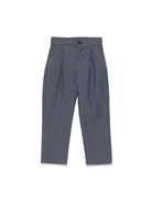 Pantaloni per bambino Fendi Kids grigio modello classico JMF497 AS61 F0QG0 FENDI KIDS 