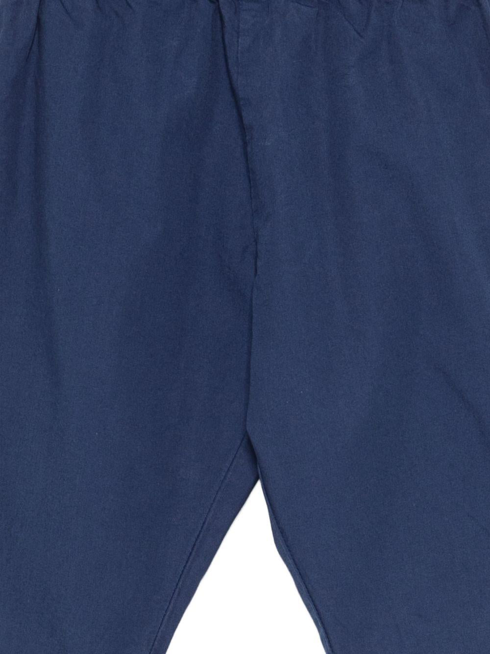 Pantaloni Dandy per neonato Bonpoint blu con vita elasticizzata S06YPAW00003 074 BONPOINT KIDS 