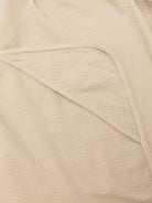 Coperta Plokie per neonati Donsje beige con ricamo orsetto 7100101 00017 DONSJE 