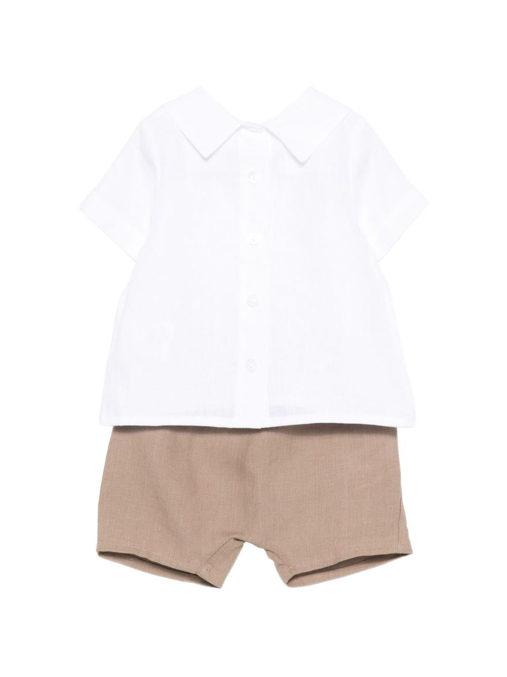 Set t-shirt e shorts per neonato Jesurum Baby multicolore con colletto a punta CASSIO TESEO VAR.32 JESURUM KIDS 