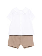 Set t-shirt e shorts per neonato Jesurum Baby multicolore con colletto a punta CASSIO TESEO VAR.32 JESURUM KIDS 