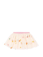 Gonna per neonata Stella McCartney Kids rosa con stelline ricamate TZ7001 Z3867 189MC STELLA McCARTNEY KIDS 