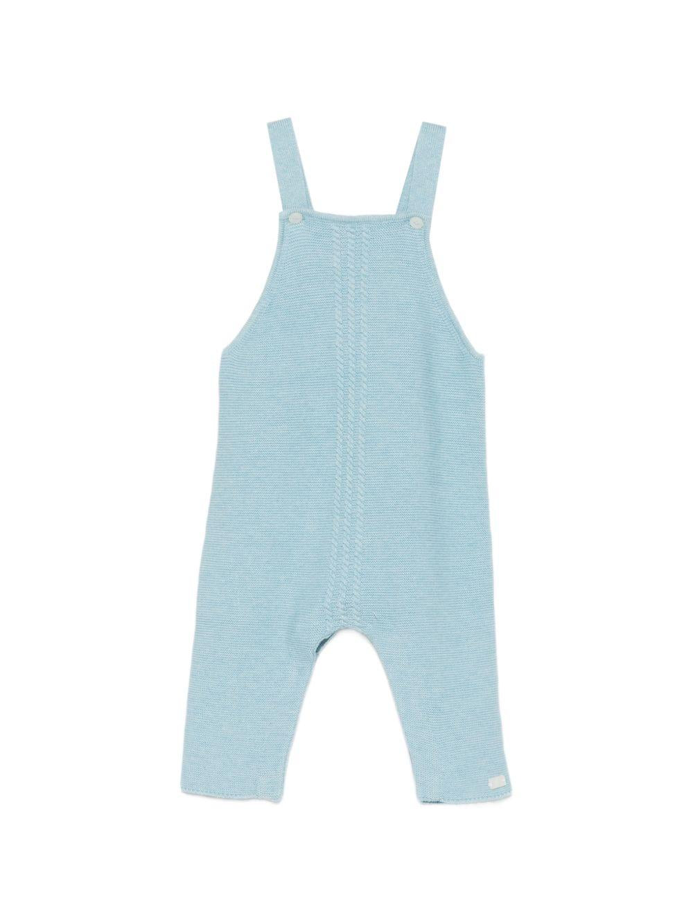 Salopette per neonato Tartine & Chocolat azzurra lavorato a maglia CC20010 48 TArtine & Chocolat KIDS 
