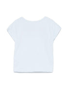 T-shirt per bambina Billieblush azzurro con stampa gelato U20954 76F BILLIEBLUSH 