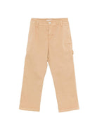Pantaloni per bambino Paolo Pecora Kids beige elasticizzati PP4385 BEIGE PAOLO PECORA KIDS 