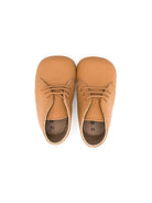 Stivali primi passi per neonato Eli1957 marrone in pelle stringati 11013AF HONEY Eli Kids 