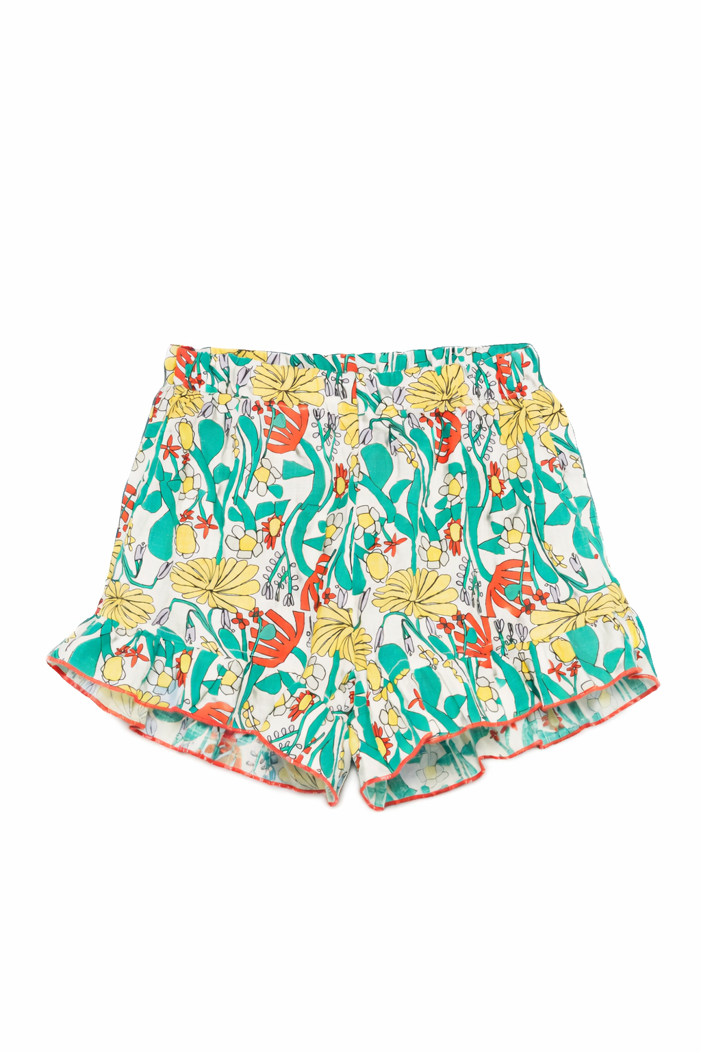 Shorts per bambina Bobo Choses multicolore con stampa floreale B126AC070 199 BOBO CHOSES KIDS 