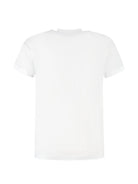 T-shirt per bambina Missoni Kids bianca con logo sul davanti MY8A41 Z3672 100 MISSONI KIDS 