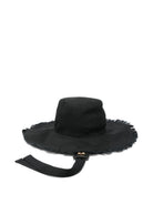 Cappello per bambina Elisabetta Franchi La Mia Bambina nero con frange EFCP031CCA034 N000 ElISABETTA FRANCHI 