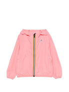Giubbino per bambina K-Way Kids rosa con cerniera K61336W Q28 K-WAY KIDS 