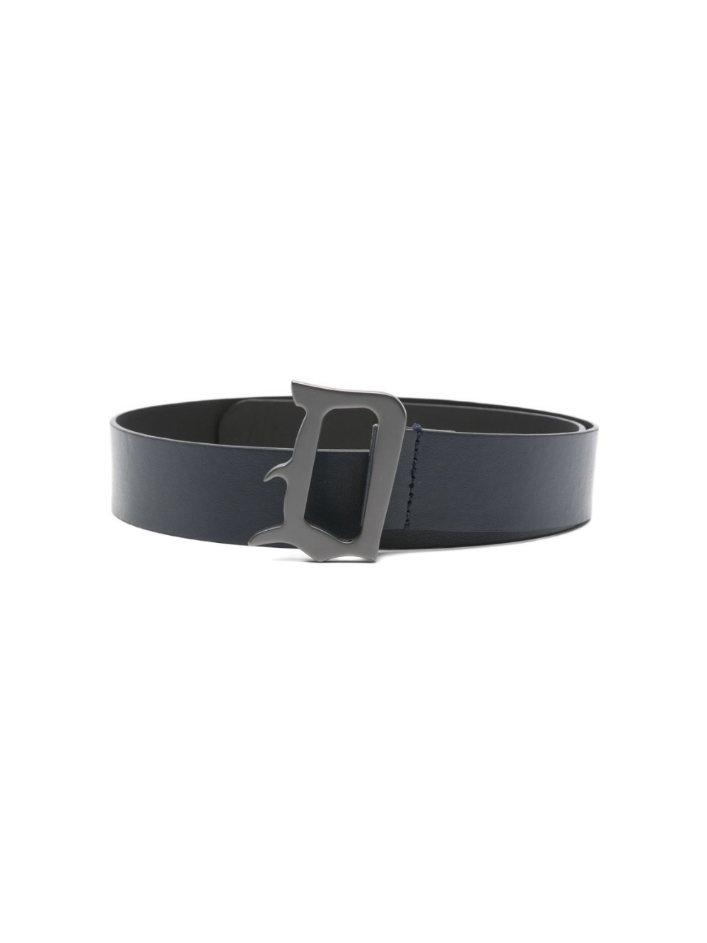 Cintura per bambino DONDUP Kids blu con fibbia con logo DMAV002CPE020 4006 DONDUP KIDS 