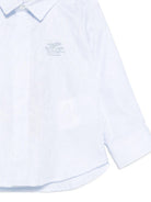 Camicia per neonato Etro Kids azzurra con colletto classico GW5500 P0472 600 ETRO KIDS 