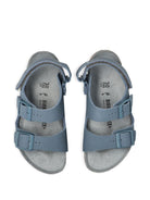 Sandali Milano per bambini Birkenstock Kids blu con doppia fibbia 1031647 GRAY BIRKENSTOCK 