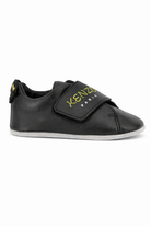 Scarpine primi passi per neonato Kenzo Kids nere con dettaglio coda K61854 095 KENZO KIDS 