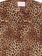 Camicia per donna MC2 Saint Barth animalier con chiusura con bottoni sul davanti BRIG001 00168L MC2 ST. BARTH 