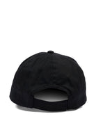 Cappello da baseball per bambini Moschino Kids nero con logo HVX01NLOA00 60100 MOSCHINO KIDS 