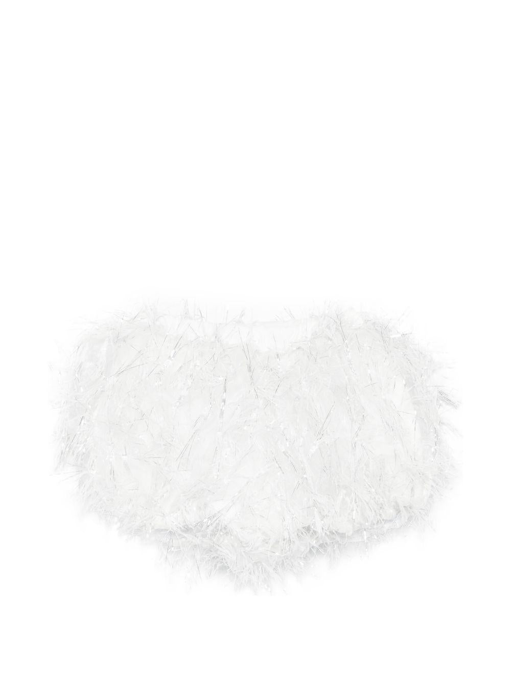 Culotte per neonata A'lapage bianca con dettaglio frange AL05E BIANCO A'LAPAGE KIDS 