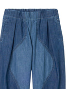Jeans per bambina Stella McCartney Kids in denim con design ad inserti TY6B80 Z0522 999 STELLA McCARTNEY KIDS 