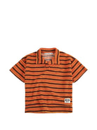 T-shirt per bambino Bobo Choses arancione a righe B126AC022 811 BOBO CHOSES KIDS 