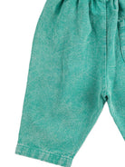 Shorts per neonato Bobo Choses verdi con vita elasticizzata B126AB075 311 BOBO CHOSES KIDS 