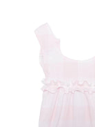 Abito per neonata Il Gufo rosa con scollo a U P26GVP0004L3016 310 IL GUFO KIDS 