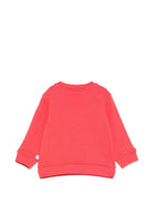 Felpa per neonati Stella McCartney Kids rossa con stampa grafica TZ4000 Z3059 411 STELLA McCARTNEY KIDS 