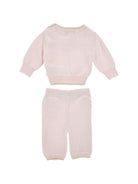 Completo per neonata Monnalisa Kids rosa con ricamo Teddy Bear 22H505 8060 0091 MONNALISA KIDS 