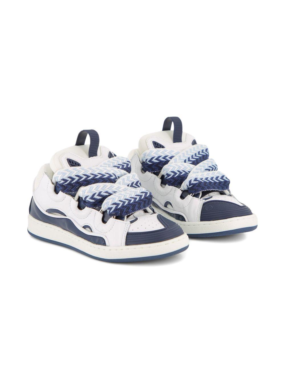Sneakers per bambino Lanvin Enfant con cut-out N30357 N68 LANVIN KIDS 