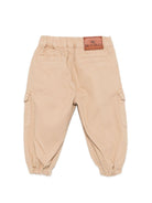 Pantaloni per neonato Etro Kids beige con due tasche cargo laterali GZ6300 G0219 119 ETRO KIDS 