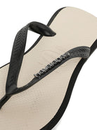 Infradito da donna Havaianas nero con logo sul cinturino 4149944 0090 HAVAIANAS 