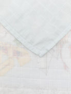 Coperta per neonati Atelier Choux azzurro con stampa grafica CA-CQ-OCA C-U ATELIER CHOUX PARIS KIDS 