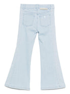 Jeans per bambina Stella McCartney Kids in denim con gamba a zampa TX6E30 Z0153 600 STELLA McCARTNEY KIDS 