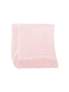 Coperta per neonata Paz Rodriguez rosa con bordo smerlato 029-123269 37 PaZ RODRIGUEZ KIDS 