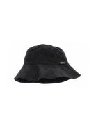 Cappello bucket per bambina Monnalisa nero con motivo a fiori 17G004 7043 0050 MONNALISA 