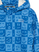 Giacca impermeabile Waiton per bambino Molo con stampa smiley all-over 5NOSO123 9547 MOLO KIDS 