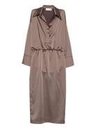 Abito Uriele per donna THE M marrone con colletto classico URIELE MOCHA THE M 