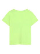 T-shirt per bambina Billieblush verde con decorazione con paillettes U21922 552 BILLIEBLUSH 