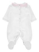 Pigiama per neonata Monnalisa bianca con stampa grafica a fiori all-over 35G202 7000 0099 MONNALISA KIDS 