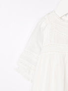 Abito battesimale per neonata Bonpoint bianco con cuffia e scarpine PEPARFUM 002 BONPOINT KIDS 