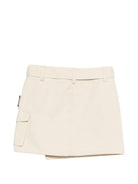 Gonna per bambina Just Cavalli Kids beige con design cut-out JGP26133MG PRISTINE ROBERTO CAVALLI KIDS 