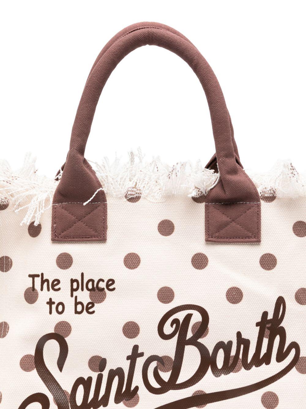 Borsa Vanity MC2 Saint Barth multicolore con motivo a pois VANI001 03480L MC2 ST. BARTH KIDS 