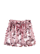 Gonna per bambina Douuod Kids rosa con decorazione con paillettes DY7A01 U0261 50R DOUUOD KIDS 