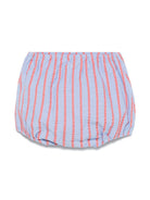Pantaloncini per neonata Mariella Ferrari azzurro a righe PLE5 024 MARIELLA FERRARI 