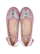 Ballerine per bambina Aruna Seth rosa con applicazione farfalla AS76 PINK ARUNA SETH KIDS 