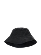 Cappello bucket per bambina Monnalisa nero con motivo a fiori 17G004 7043 0050 MONNALISA KIDS 