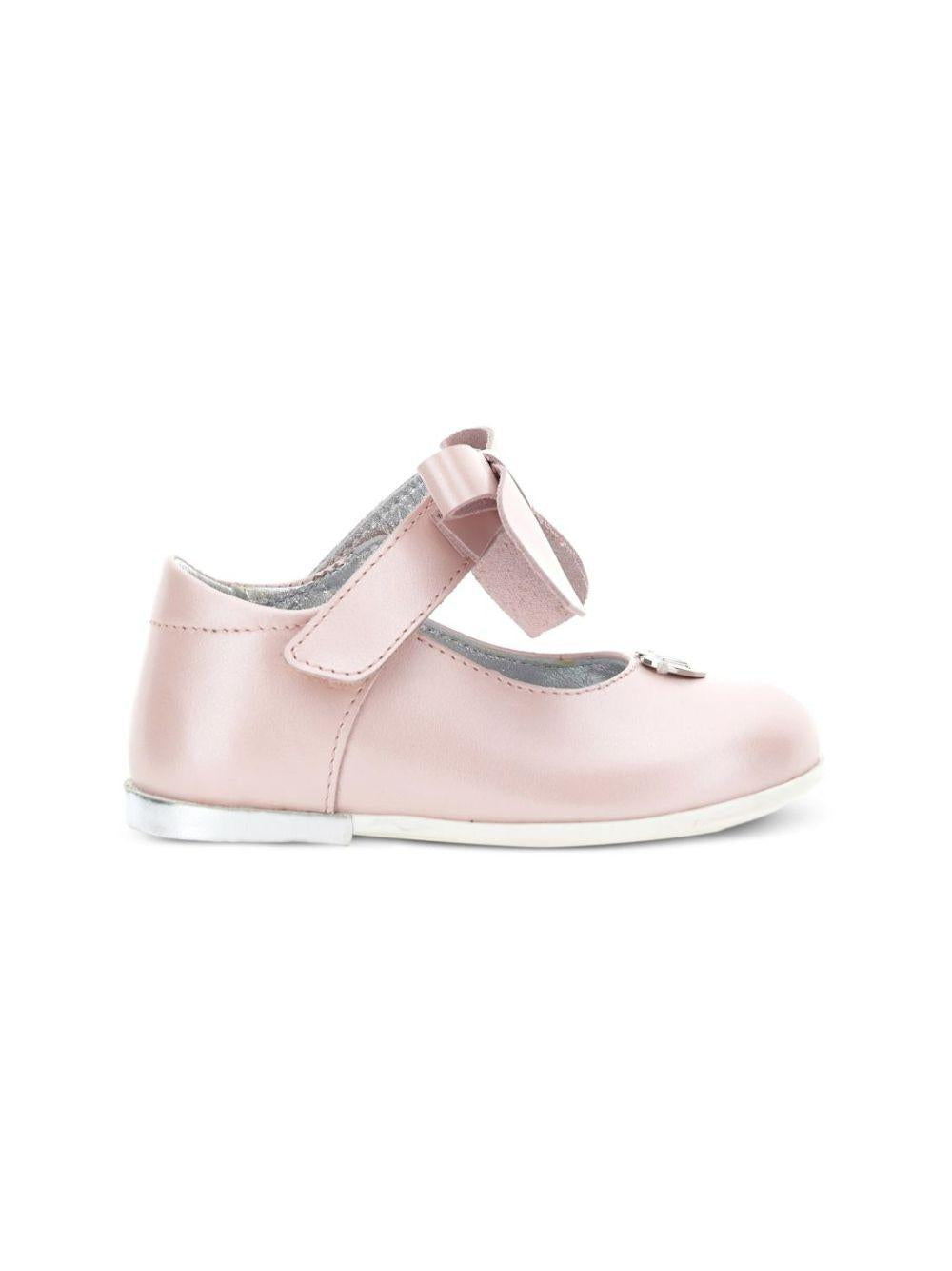 Ballerine per bambina Monnalisa Kids rosa con applicazione fiocco 83H000 8777 094F MONNALISA KIDS 