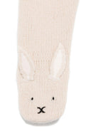 Pantaloni per neonata Donsje beige con applicazione orecchie coniglio 3039102 00037 DONSJE 